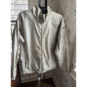 Burton Beige Ski Jacket Light Weight Size Large